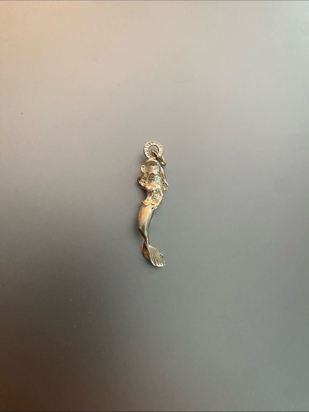 Disney Little Mermaid Charm Sterling Silver, Retired Ariel Charm RARE Find